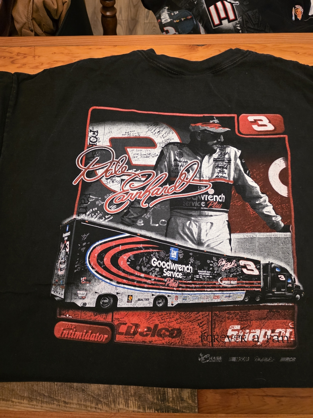 Dale Earnhardt Graphic Tee - Black & Red - Picture 3 of 4